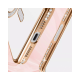 Husa compatibila cu IPhone 16, Compatibila cu MagSafe, Contur Auriu cu Pietre Husa compatibila cu IPhone 16, Compatibila cu MagSafe, Contur Auriu cu Pietre