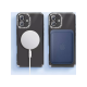 Husa compatibila cu IPhone 16, Compatibila cu MagSafe, Contur Negru cu Pietre Husa compatibila cu IPhone 16, Compatibila cu MagSafe, Contur Negru cu Pietre