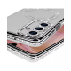 Husa compatibila cu Samsung Galaxy A16, Compatibila cu MagSafe, Contur Silver cu Pietre Husa compatibila cu Samsung Galaxy A16, Compatibila cu MagSafe, Contur Silver cu Pietre
