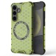 Husa compatibil cu Samsung Galaxy A36 cu protectie spate si margini anti-soc; Verde – Model Fagure Husa compatibil cu Samsung Galaxy A36 cu protectie spate si margini anti-soc; Verde – Model Fagure