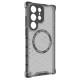 Husa compatibil cu Samsung Galaxy S23 Ultra cu protectie spate si margini anti-soc; Fumuriu – Model Fagure Husa compatibil cu Samsung Galaxy S23 Ultra cu protectie spate si margini anti-soc; Fumuriu – Model Fagure