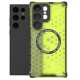 Husa compatibil cu Samsung Galaxy S24 Ultra cu protectie spate si margini anti-soc; Verde – Model Fagure Husa compatibil cu Samsung Galaxy S24 Ultra cu protectie spate si margini anti-soc; Verde – Model Fagure