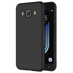 Husa de protectie ultraslim pentru Samsung Galaxy J5 2016, Silicon, Negru Husa de protectie ultraslim pentru Samsung Galaxy J5 2016, Silicon, Negru