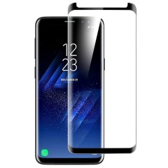 Folie protectie din sticla curbata Galaxy S9 pentru tot ecranul (taiat) curbata 3D Folie protectie din sticla curbata Galaxy S9 pentru tot ecranul (taiat) curbata 3D