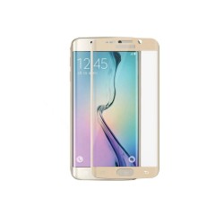 Folie de protectie tempered glass Samsung Galaxy S6 Edge Gold Folie de protectie tempered glass Samsung Galaxy S6 Edge Gold