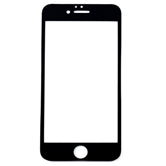 Folie de protectie sticla 6D iPhone 6 Neagru