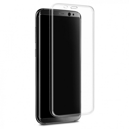Folie sticla Full Size pentru Samsung Galaxy S8 - Transparent