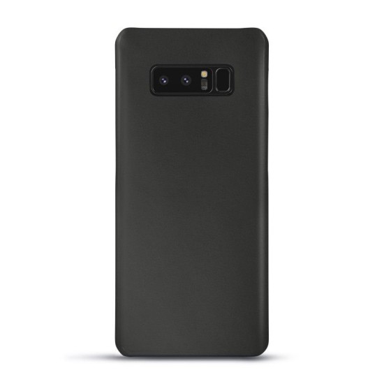 Husa protectie din silicon pentru Note 8-NEGRU MAT