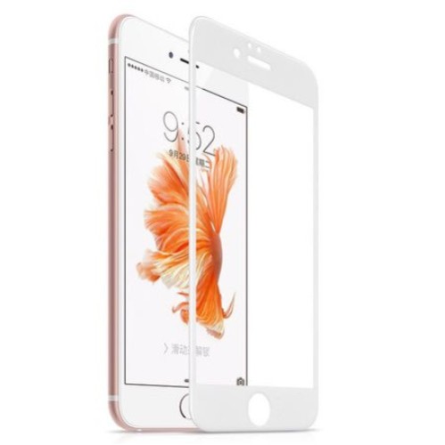 Folie sticla protectie 6D compatibila cu IPhone 7/8 White