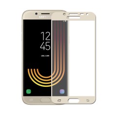 Folie din sticla full size pentru Samsung galaxy J3 2016 - Gold Folie din sticla full size pentru Samsung galaxy J3 2016 - Gold