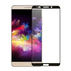 Folie sticla full size compatibila cu Huawei Mate 10 pro - Margine Neagra
