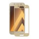 Folie din sticla 3D compatibila cu Samsung Galaxy A5 2017 - Contur Gold