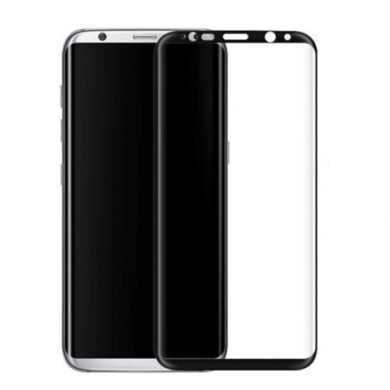 Folie sticla profesionala  3D full cover Samsung Galaxy S9 PLUS -NEAGRA