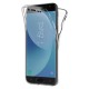 Husa 360° FATA + SPATE Silicon Transparent Samsung Galaxy J3 2016