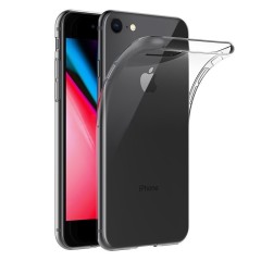 Husa de protectie TPU slim pentru Apple iPhone 7/8, Transparent Husa de protectie TPU slim pentru Apple iPhone 7/8, Transparent