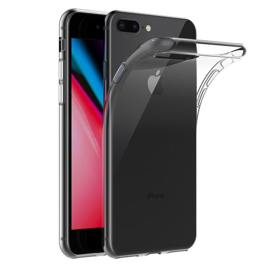 Husa de protectie TPU slim pentru iPhone 7 Plus, Transparent