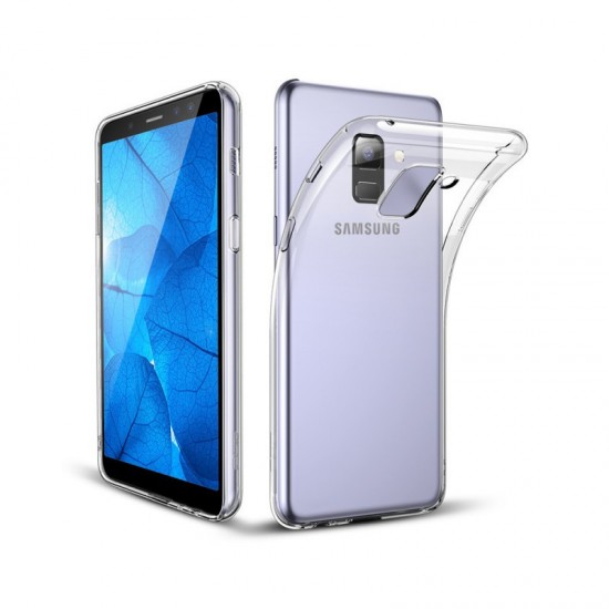 Husa Ultra Slim Samsung Galaxy J8 2018 Silicon Transparent