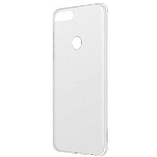 Capac protectie spate pentru Huawei Y7 (2018), Transparent