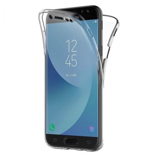 Husa 360° FATA + SPATE silicon transparent Samsung Galaxy A8 2018