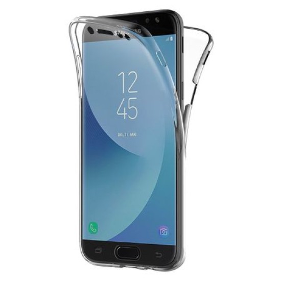 Husa 360° FATA + SPATE silicon transparent Samsung Galaxy A6 2018