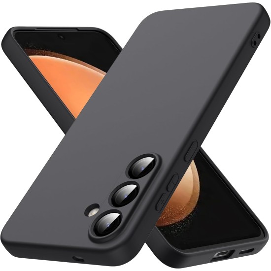 Husa Soft Touch, compatibila cu Samsung Galaxy S25 FE, Negru Tpu Husa Soft Touch, compatibila cu Samsung Galaxy S25 FE, Negru Tpu