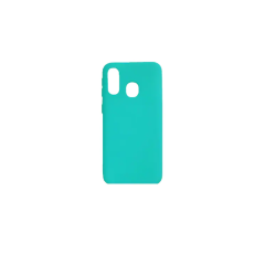 Husa silicon soft-touch compatibila cu Samsung Galaxy A20e, Turquoise