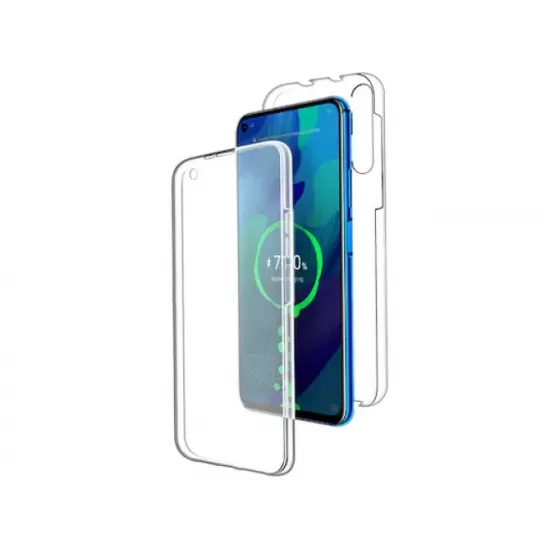 Husa Samsung A8 2018 Transparent fata+spate