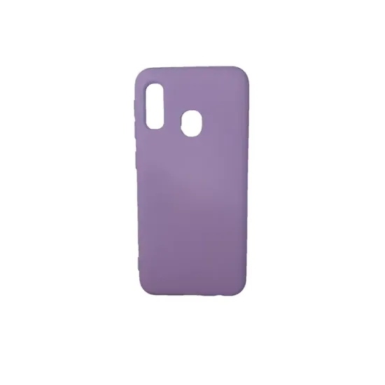 Husa silicon soft-touch compatibila cu Samsung Galaxy A20e, Mov Lila Husa silicon soft-touch compatibila cu Samsung Galaxy A20e, Mov Lila