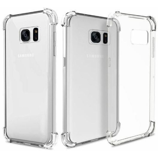 Husa silicon transparenta antisoc compatibila cu Samsung Galaxy S7 Edge