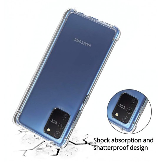 Husa silicon transparenta antisoc compatibila cu Samsung Galaxy Note 10 Lite