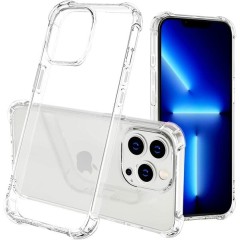 Husa compatibila IPhone 13 Pro - silicon TPU, colturi AntiDrop, Transparenta Husa compatibila IPhone 13 Pro - silicon TPU, colturi AntiDrop, Transparenta