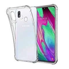 Husa silicon transparenta antisoc compatibila cu Samsung Galaxy A20s Husa silicon transparenta antisoc compatibila cu Samsung Galaxy A20s
