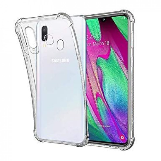Husa silicon transparenta antisoc compatibila cu Samsung Galaxy A20s