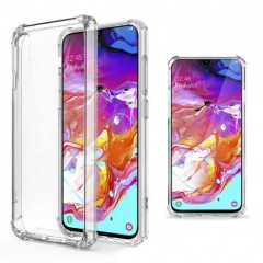 Husa compatibila Samsung Galaxy A70 - silicon TPU, colturi AntiDrop, Transparenta Husa compatibila Samsung Galaxy A70 - silicon TPU, colturi AntiDrop, Transparenta