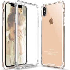 Husa compatibila IPhone X / XS - silicon TPU, colturi AntiDrop, Transparenta