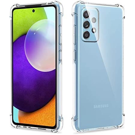 Husa compatibila Samsung Galaxy A72 - silicon TPU, colturi AntiDrop, Transparenta