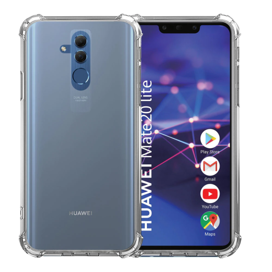 Husa silicon transparenta antisoc compatibila cu Huawei Mate 20 Lite