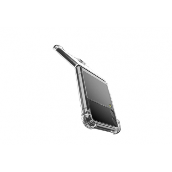 Husa silicon transparenta antisoc compatibila cu Samsung Galaxy Z Flip4 5G