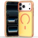 Husa compatibila cu iPhone 18 Pro, IceMag, MagSafe, Antisoc, contur Galben