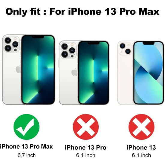 Husa MagSure Verde, compatibil cu IPhone 13 Pro Max