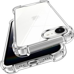 Husa Anti soc, transparenta compatibila cu IPhone 16e Husa Anti soc, transparenta compatibila cu IPhone 16e