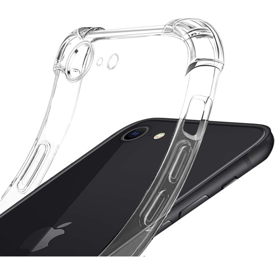 Husa Anti soc, transparenta compatibila cu IPhone 16e Husa Anti soc, transparenta compatibila cu IPhone 16e