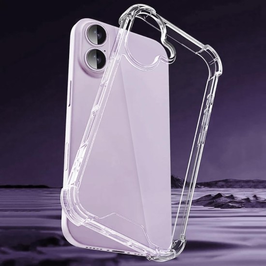 Husa Anti soc, transparenta compatibila cu IPhone 17 Husa Anti soc, transparenta compatibila cu IPhone 17
