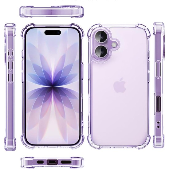 Husa Anti soc, transparenta compatibila cu IPhone 17 Husa Anti soc, transparenta compatibila cu IPhone 17