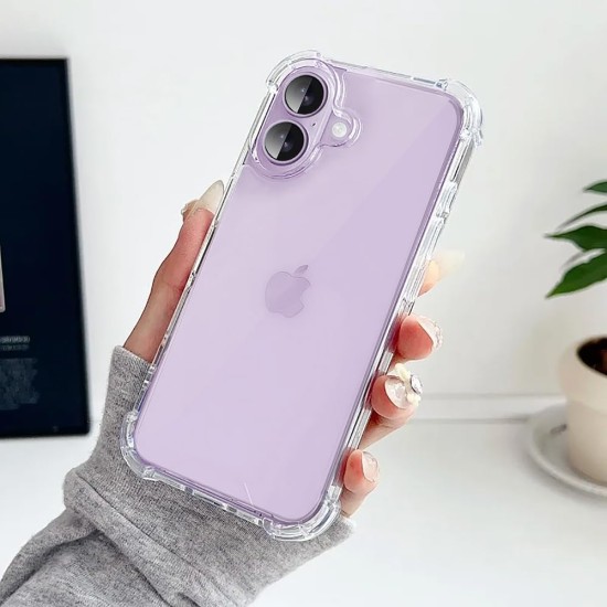 Husa Anti soc, transparenta compatibila cu IPhone 17 Husa Anti soc, transparenta compatibila cu IPhone 17