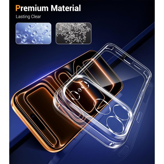 Husa Anti soc, transparenta compatibila cu IPhone 17 Pro Max Husa Anti soc, transparenta compatibila cu IPhone 17 Pro Max