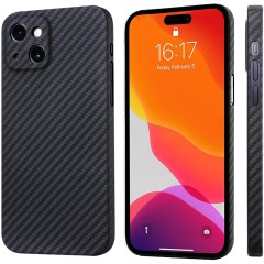 Husa Carbon pentru Apple Iphone 14 , Slim, AntiSoc, Fibra de Carbon, Protectie Camera, Negru Husa Carbon pentru Apple Iphone 14 , Slim, AntiSoc, Fibra de Carbon, Protectie Camera, Negru