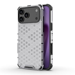 Husa compatibila cu IPhone 18 Pro Max cu protectie spate si margini anti-soc, Transparent – Model Fagure