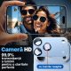 Folie Camera pentru IPhone 17 Pro Max, protectie metalica, Albastru Deschis