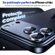 Folie Camera pentru IPhone 18 Pro max, protectie metalica, Albastru Inchis